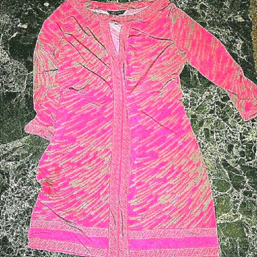 BcbgmaxAzria print dress